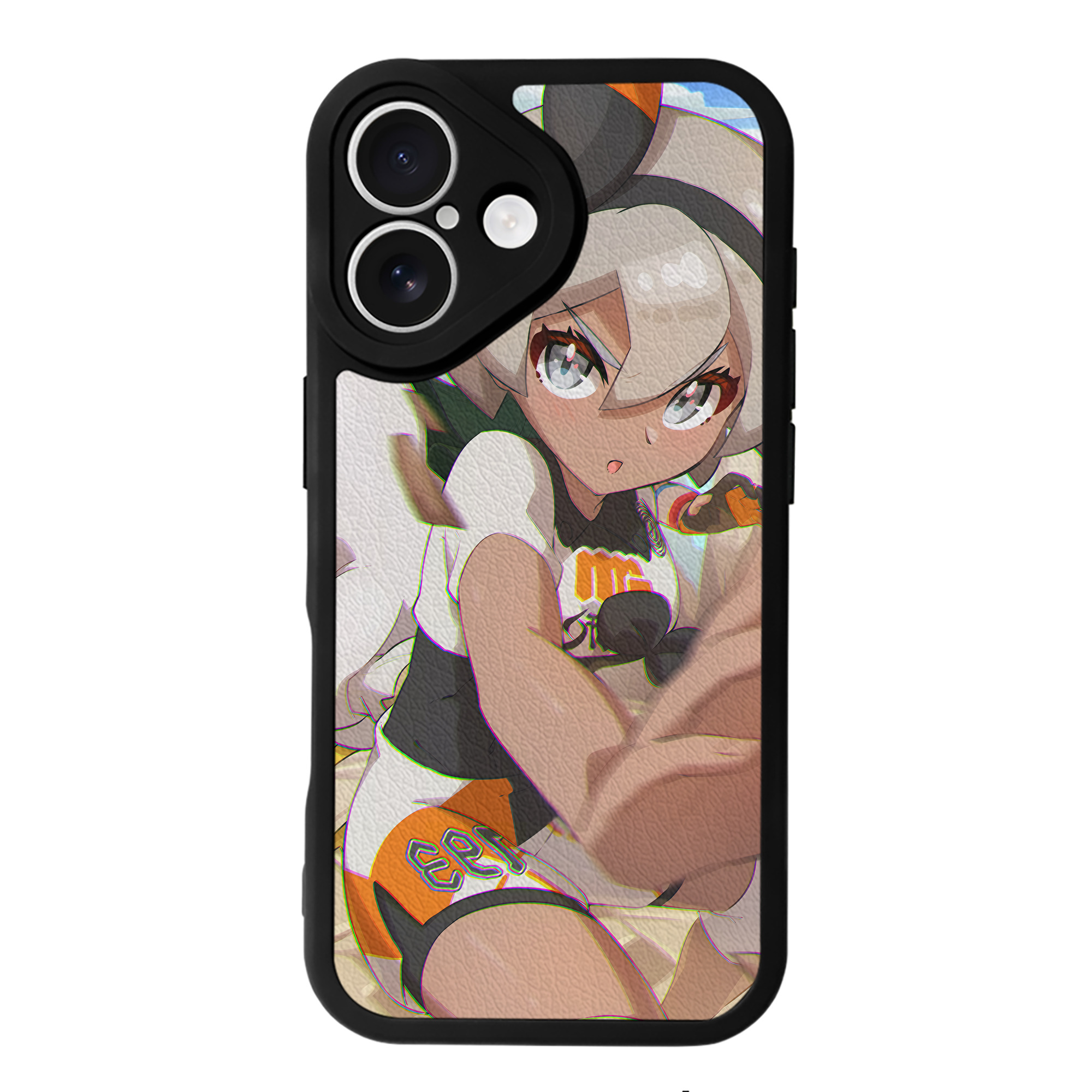 （画像用） ポケットモンスター Pokémon 【iPhone 16シリーズ対応】シリコンスマホケース（レザー調） 材質：シリコン